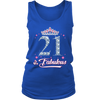 Image of VnSupertramp Fabulous Women Tank Top Shirt Plus Size XL-4XL 21st Birthday Gift