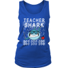 Image of Teacher Shark Women Tank Top Shirt Doo Doo Doo Plus Size XL-4XL Official VnSupertramp Apparel