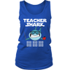 Image of Teacher Shark Women Tank Top Shirt Doo Doo Doo Plus Size XL-4XL Official VnSupertramp Apparel