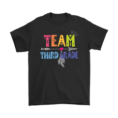 Team Third Grade Men Shirt 2018 Plus Size 2XL-5XL Back To School Official VnSupertramp Apparel