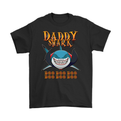 VnSupertramp Daddy Shark Men Shirt Halloween Vampire Costumes Plus Size XL-5XL