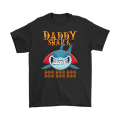 VnSupertramp Daddy Shark Men Shirt Halloween Vampire Costumes Plus Size XL-5XL