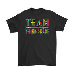 Team Third Grade Men Shirt 2018 Plus Size 2XL-5XL Back To School Official VnSupertramp Apparel