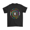 Image of VnSupertramp Pi Spiral Men T-shirt for Pi Day Math Geek Nerd Plus Size XL-5XL