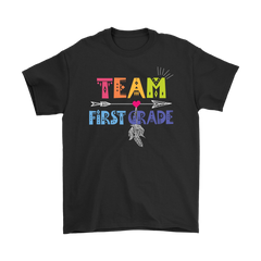 Team First Grade Men Shirt 2018 Plus Size 2XL-5XL Back To School Official VnSupertramp Apparel