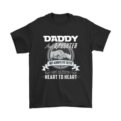 VnSupertramp Daddy And Daughter Not Always Eye To Eye But Heart To Heart Shirt Plus Size XL-5XL Father's Day Dad Gift - D1