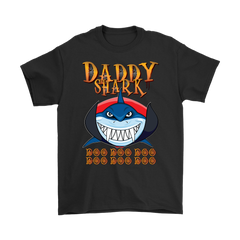 VnSupertramp Daddy Shark Men Shirt Halloween Vampire Costumes Plus Size XL-5XL