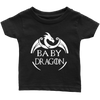 Image of VnSupertramp Baby Dragon Infant T-shirt For Boys Girls Dragon Fans Gift Family Matching Tees - D1