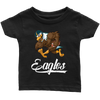 Image of VnSupertramp Eagle Playing Football Infant Shirt For Philadelphia Eagles Fans