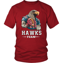 VnSupertramp Personalized Hawks Mascot Team Men Women Football T-Shirt Plus Size XL-4XL - For Seattle Seahawks Fans