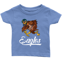 VnSupertramp Eagle Playing Football Infant Shirt For Philadelphia Eagles Fans