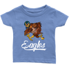 Image of VnSupertramp Eagle Playing Football Infant Shirt For Philadelphia Eagles Fans