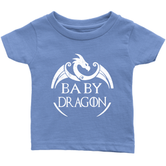 VnSupertramp Baby Dragon Infant T-shirt For Boys Girls Dragon Fans Gift Family Matching Tees - D1