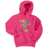 Image of VnSupertramp Roaring Kindergarten Dinosaur T-Rex Youth Hoodie Back to School