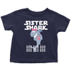 Image of Sister Shark Toddler Shirt 2018 Doo Doo Doo Gift from Daddy, Mommy Official VnSupertramp Apparel