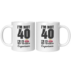 [TL] 40th Birthday Gifts for Women - 1979 Birthday Gifts for Women, 40 Years Old Birthday Gifts Coffee Mug for Mom, Wife, Friend, Sister, Her, Colleague, Coworker - 11oz