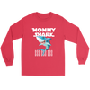 Image of Official VnSupertramp Mommy Shark Gildan Long Sleeve Shirt Doo Doo Doo Apparel