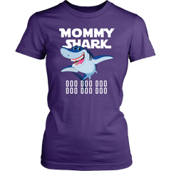 Official VnSupertramp Mommy Shark Women Shirt Doo Doo Doo 2018 Plus Size XL-4XL