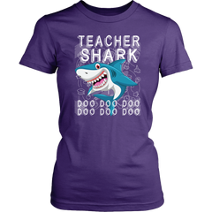 Teacher Shark District Women Shirt Doo Doo Doo Plus Size Official VnSupertramp Apparel