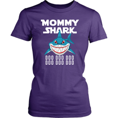 Official VnSupertramp Mommy Shark Women Shirt Doo Doo Doo 2018 Plus Size XL-4XL