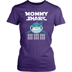 Official VnSupertramp Mommy Shark Women Shirt Doo Doo Doo 2018 Plus Size XL-4XL