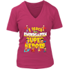 Image of VnSupertramp I Teach Kinder Superheroes Kindergarten Teacher Women V-Neck T-Shirt Plus Size XL-4XL Back To School First Day of School Gift