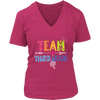 Image of Team Third Grade Women V-Neck Shirt Plus Size XL-4XL Back To School Official VnSupertramp Apparel