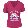 Image of VnSupertramp I Suck At Fantasy Football Women V-Neck Shirt Plus Size XL-4XL