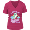 Image of VnSupertramp I Suck At Fantasy Football Women V-Neck Shirt Plus Size XL-4XL