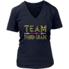 Image of Team Third Grade Women V-Neck Shirt Plus Size XL-4XL Back To School Official VnSupertramp Apparel