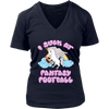 Image of VnSupertramp I Suck At Fantasy Football Women V-Neck Shirt Plus Size XL-4XL