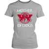 Image of VnSupertramp Mother Of Dogs Funny Women T-Shirt Plus Size XL-4XL Mother's Day Mom Gift Cool Dog Owner Lover