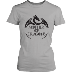 VnSupertramp Mother of Dragons Women Shirt Plus Size XL-4XL For Mother's Day Dragon Fans Lovers Mom Mommy Gift - D3