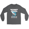 Image of Official VnSupertramp Mommy Shark Gildan Long Sleeve Shirt Doo Doo Doo Apparel