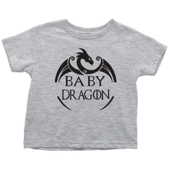 VnSupertramp Baby Dragon Toddler T-shirt For Boys Girls Dragon Fans Gift Family Matching Tee - D3