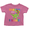 Image of VnSupertramp Roaring Kindergarten Dinosaur T-Rex Toddler Shirt Back to School