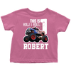 Image of VnSupertramp Personalized Monster Truck Car Birthday Toddler Shirt Kids Boy Son - D1