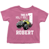 Image of VnSupertramp Personalized Monster Truck Car Birthday Toddler Shirt Kids Boy Son - D3