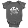 Image of VnSupertramp Baby Dragon Onesie Baby Bodysuit For Boys Girls Dragon Fans Gift Family Matching Tees - D1