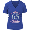 Image of VnSupertramp Fabulous Women V-Neck Shirt Plus Size XL-4XL 65th Birthday Gift