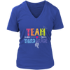 Image of Team Third Grade Women V-Neck Shirt Plus Size XL-4XL Back To School Official VnSupertramp Apparel