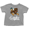 Image of VnSupertramp Eagle Playing Football Toddler Shirt For Philadelphia Eagles Fans