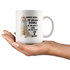 [TL] PerfectPrintedAQA - Golden Doodle Mug - Cute Dog Mug - Dog Lover Gift - Dog Lover Mug, 11oz Ceramic Coffee Mug/Cup/Drinkware, High Gloss