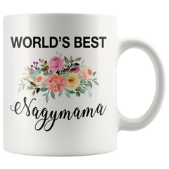 [Teelaunch] Gift for Nagymama - Mug Idea for Hungarian Grandmother - Worlds Best Awesome Mother's Grandparent's Day Coffee Cup