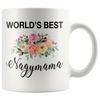 Image of [Teelaunch] Gift for Nagymama - Mug Idea for Hungarian Grandmother - Worlds Best Awesome Mother's Grandparent's Day Coffee Cup