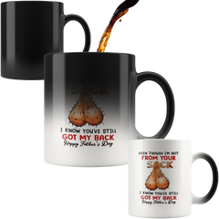 [TL] Funny Dad Mug, Funny Fathers Day Color Changing Mug, Dear Daddy Mug, I'm Not from Your Sack Mug, Dad Coffee Mug, Funny Fathers Day Gift