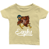 Image of VnSupertramp Eagle Playing Football Infant Shirt For Philadelphia Eagles Fans