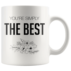 [TL] Simply The Best Mug / David Rose Mug / Rosebud Motel / Rose Apothecary / Schitts Creek Fans / White Ceramic Mug