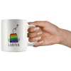 Image of [TL] LGBT Tea Mug, Tea Lover Gift, Rainbow Pride Mug, L*sbian Mug, LGBT Pride Gifts, Birthday Gift for LGBT, Mug for Partner, Cute Tea Bag Gift