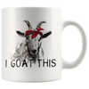 Image of [TL] YouNique Designs I Goat This Mug, 11 Ounces, Goat Mug for Goat Lovers, Crazy Goat Lady Cup